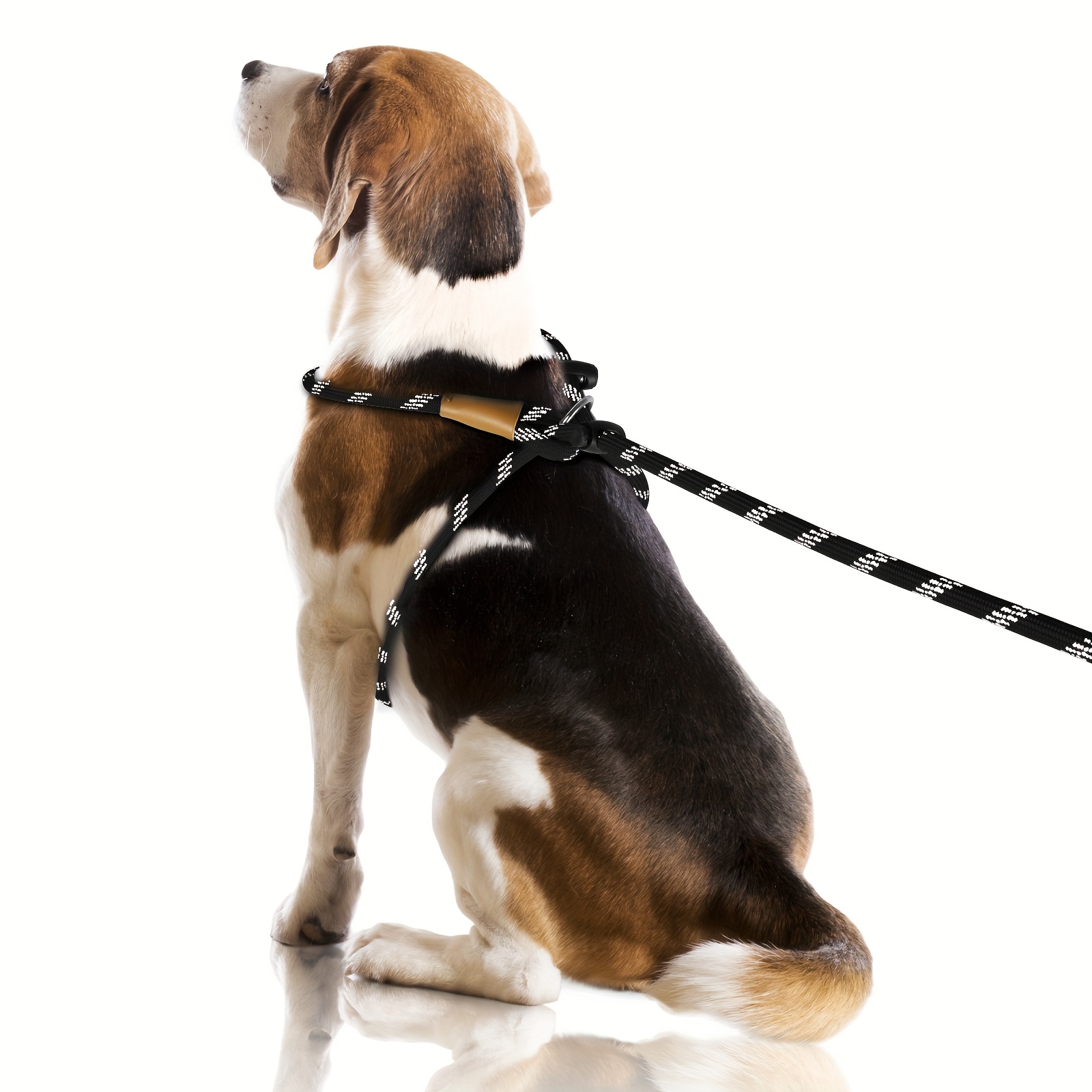 Lynxking No Pull Rope Dog Harness with Reflective Leash