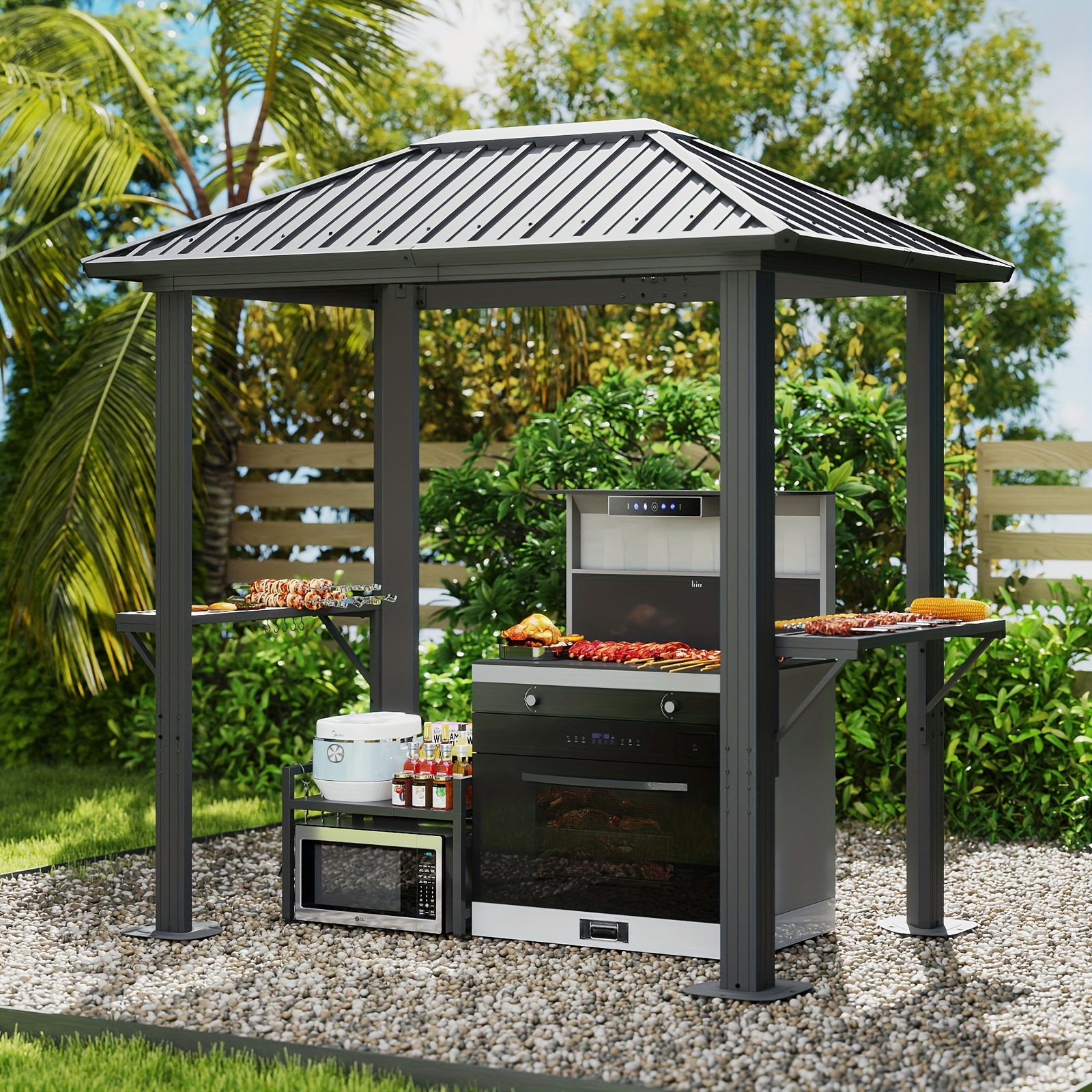 grill gazebo sold on Temu United States
