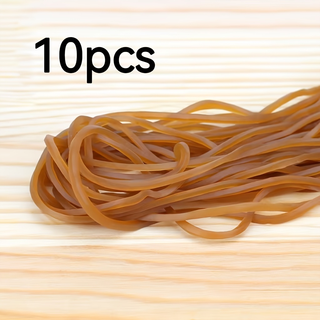 TEMU Paquete de 10/30/50 de , Elasticidad y Duraderas, Tamaño Grande Extendido, Anillas de Encuadernación para Material de Oficina