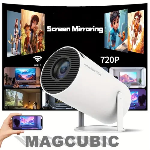 support 4k projector dual wifi us plug hi chip a3100 200ansi 1280 720p dual wifi home theater portable projector