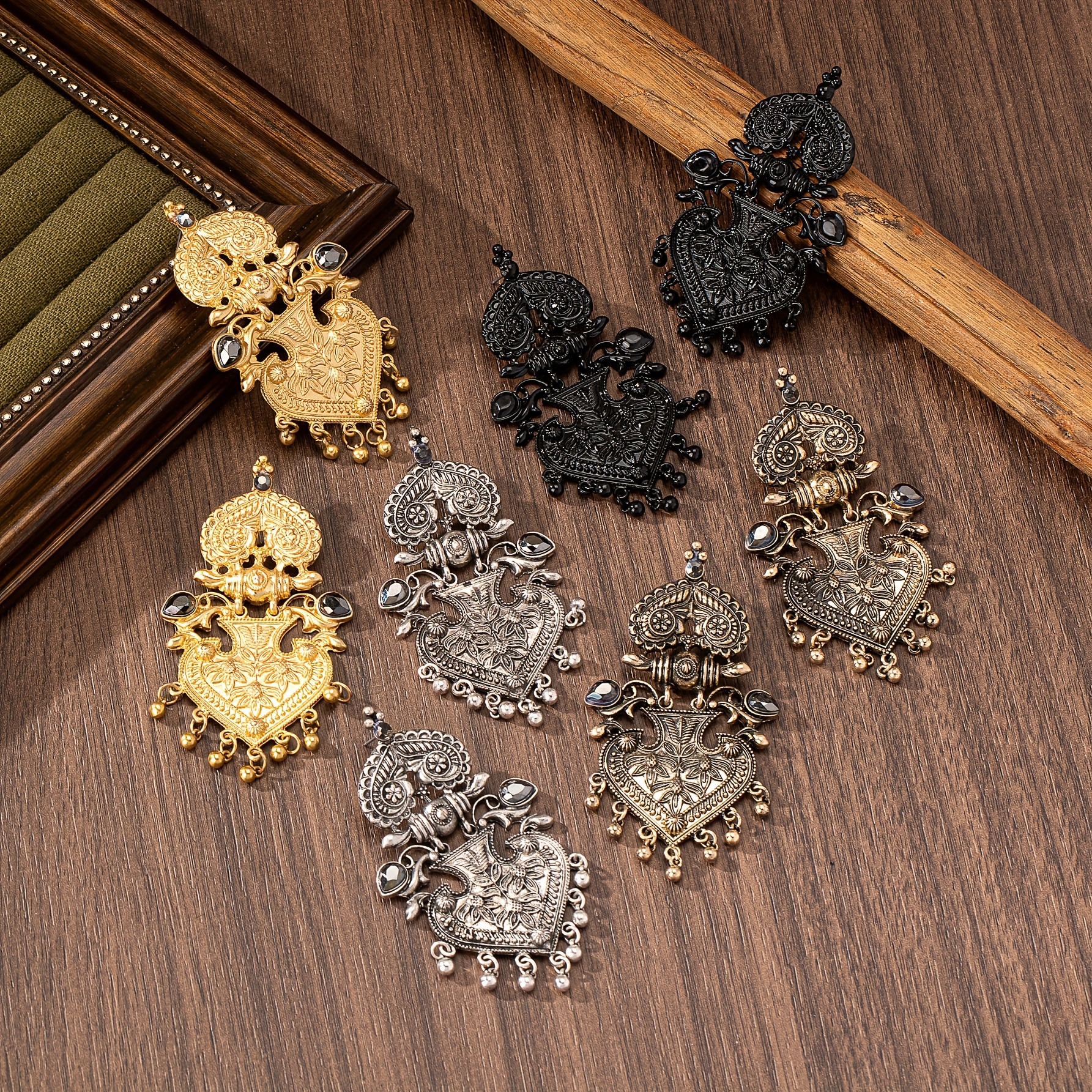

Fashionable Retro Bohemian Pattern Versatile Earrings