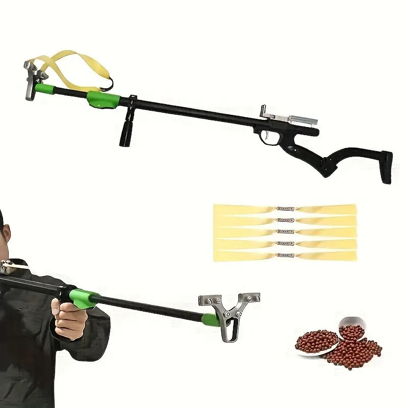 触发器弹弓 强力狩猎弹射器 精确发射器 不锈钢狩猎配件 商品详情 0
