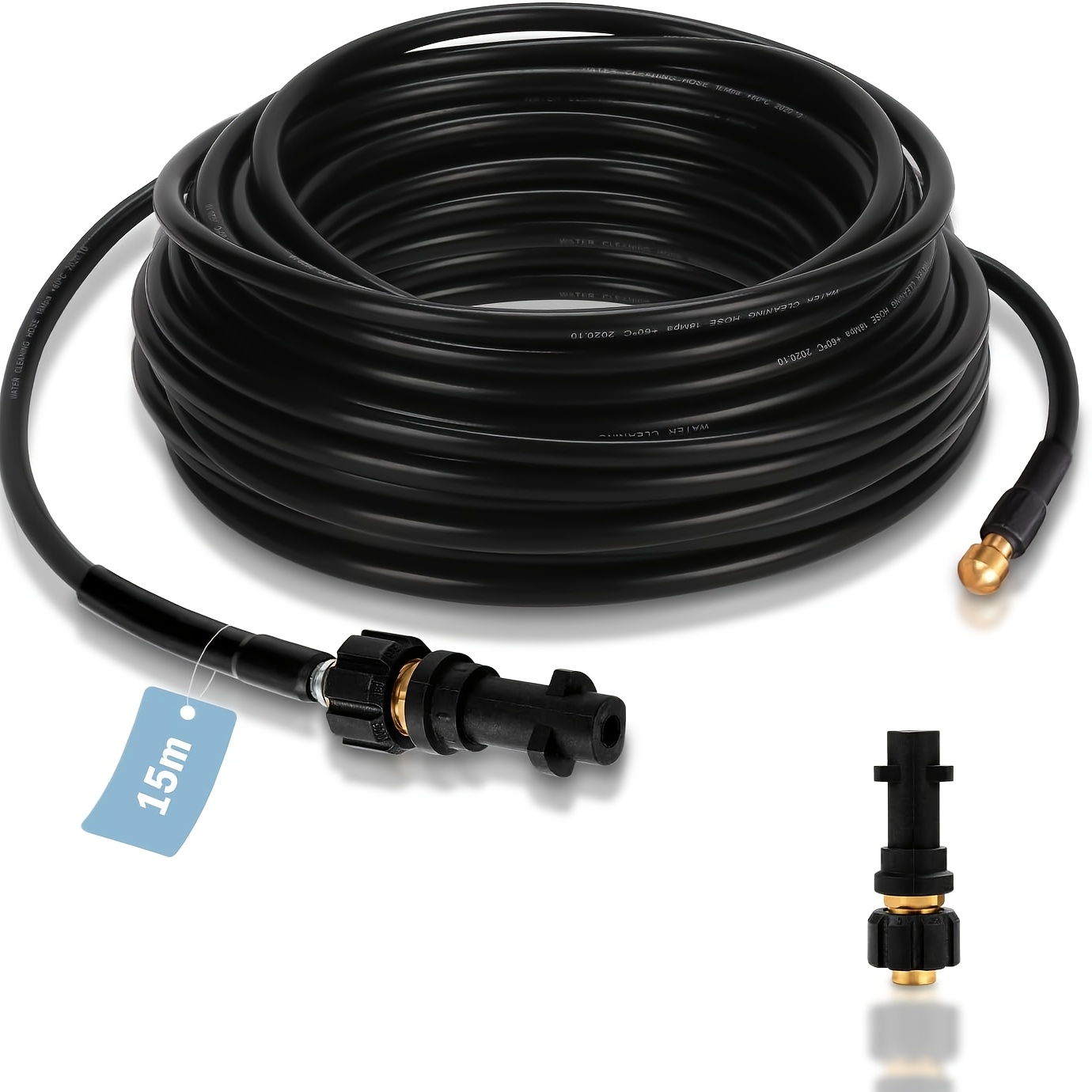 High-performance Pipe Cleaning Hose For -k7 | 10/15/ Meters, 160 Bar, High-pressure Cleaner Pipe Cleaning Kit