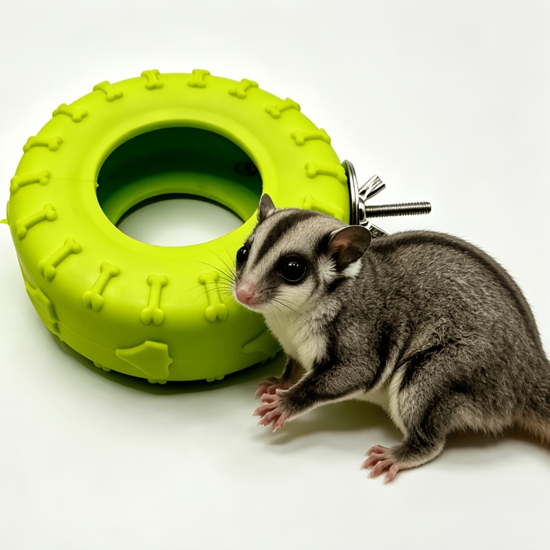 Honey Badger Large Tire Jumping Platform Toy, Cartoon Bone Pattern