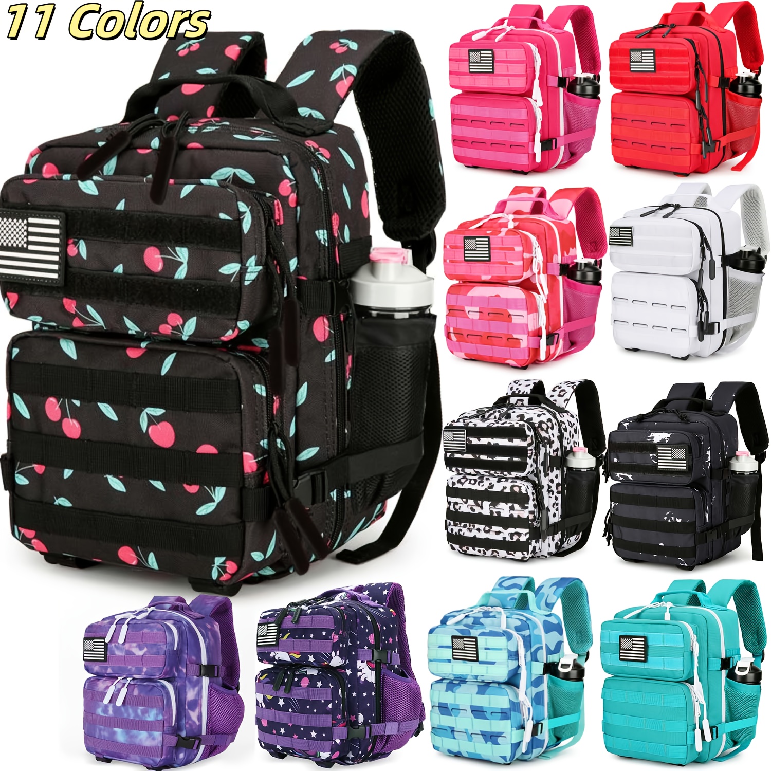 hello kitty backpack with lunch bag Amazon.com: Hello Kitty Backpack with Lunch Box Set - Bundle of 16 Backpack,  Lunch Bag, Stickers, Water Bottle, More