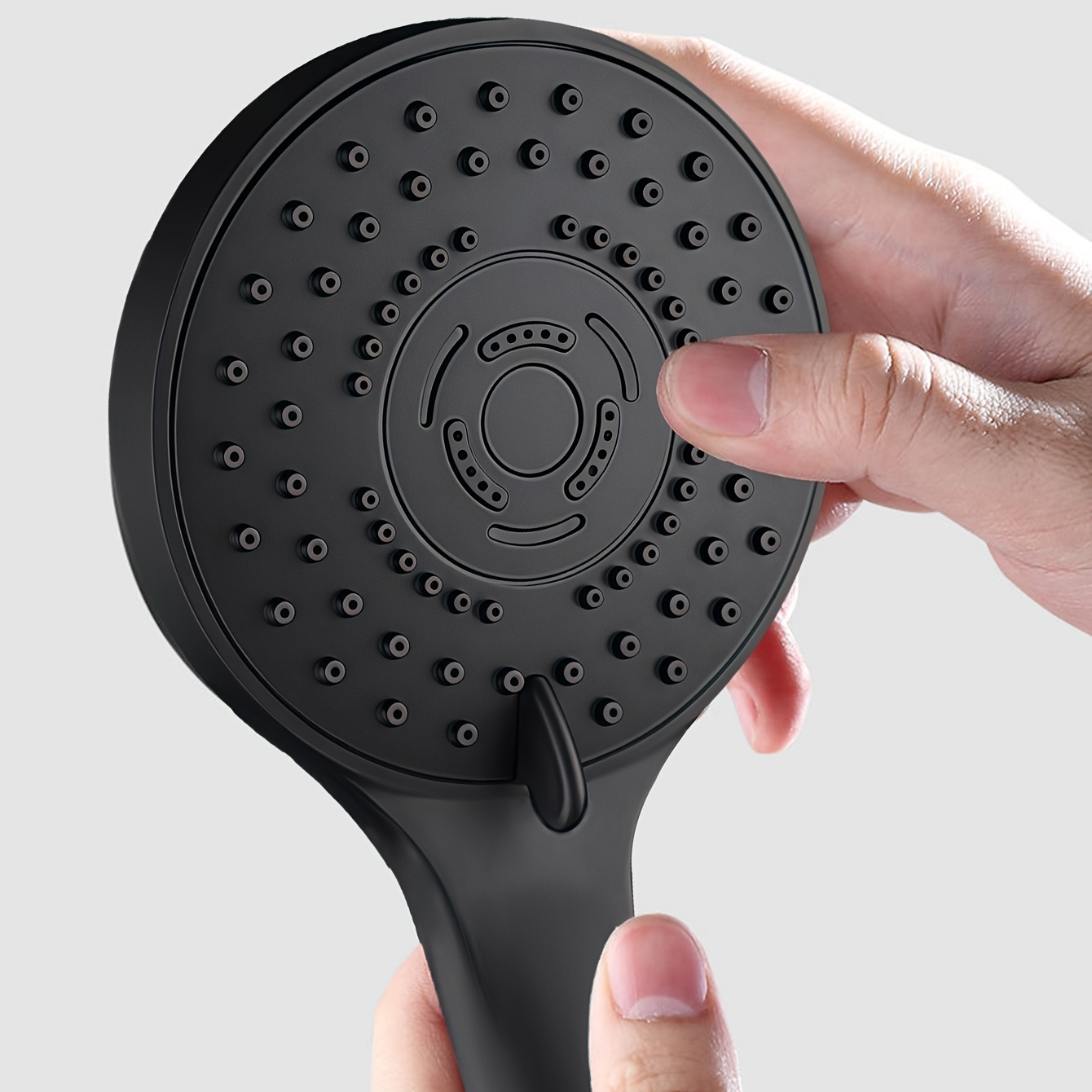 Household Pressurized Shower Head with Five-Setting Adjustable Spray
