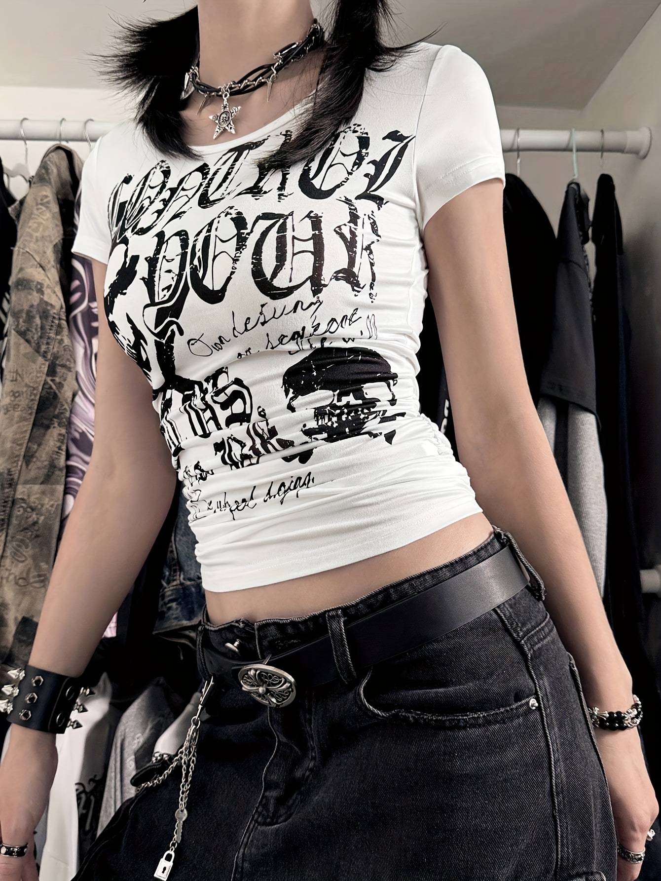 grunge y2k clothing sold on Temu United States