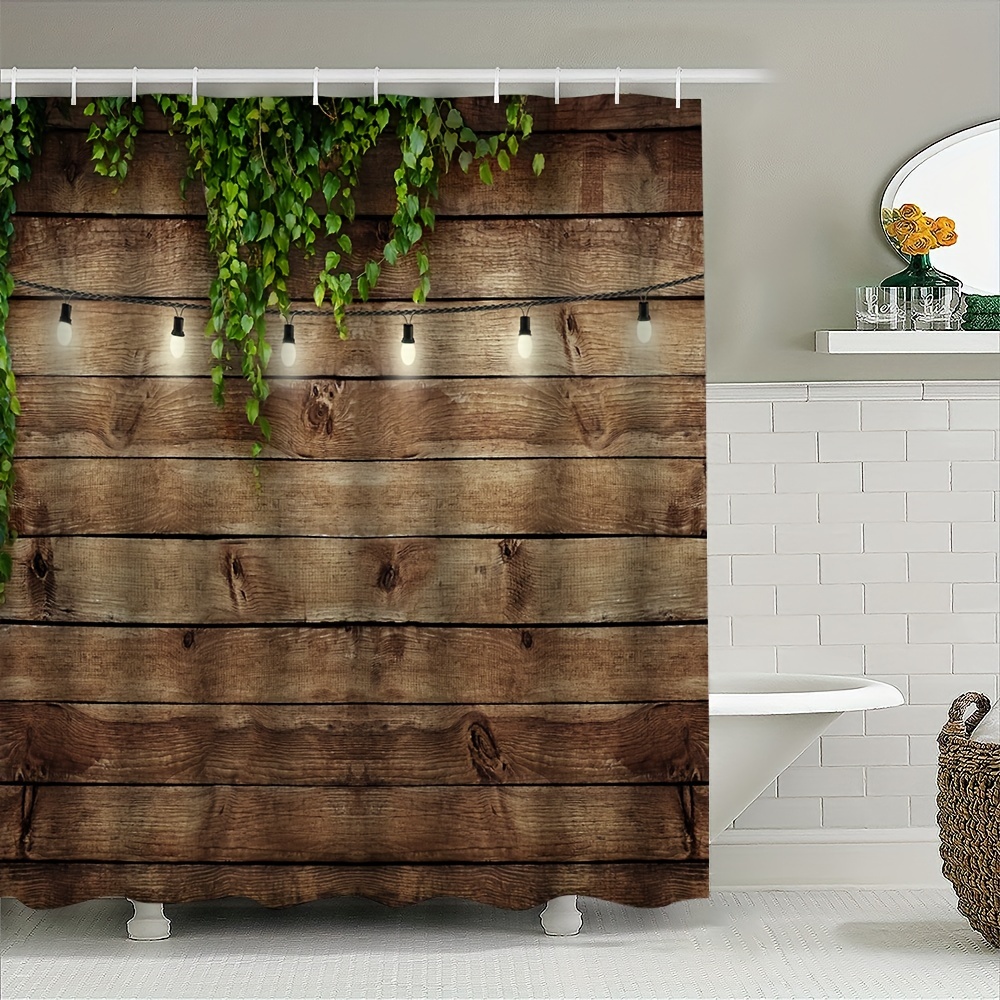 

Wooden Bath , , - Bathroom Decor, Polyester Hanging - Jit 1pc