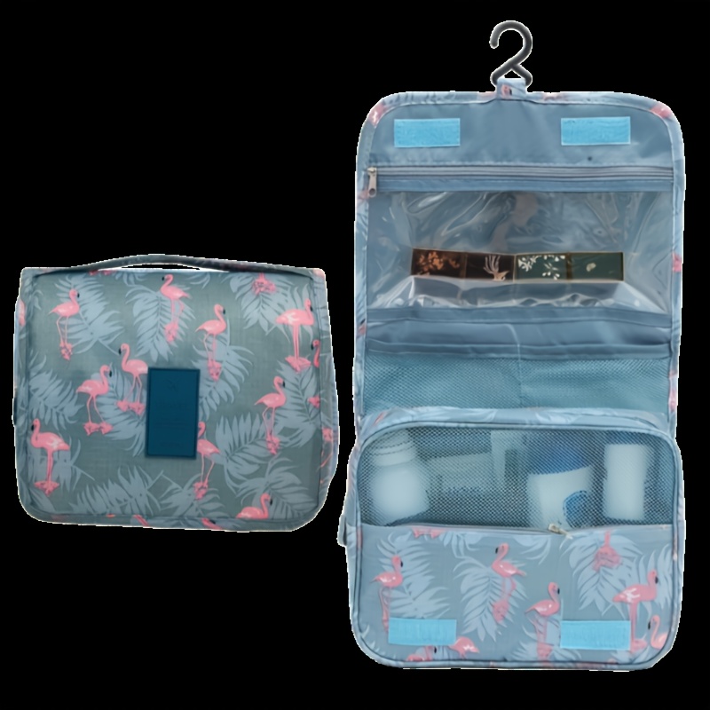 TEMU Make-up-Aufbewahrungstasche, Damen-Pflegetasche, Make-up-Täschchen, Reisereißverschluss-Aufbewahrungstasche, Tragbare Make-up-Tasche für Damen,
