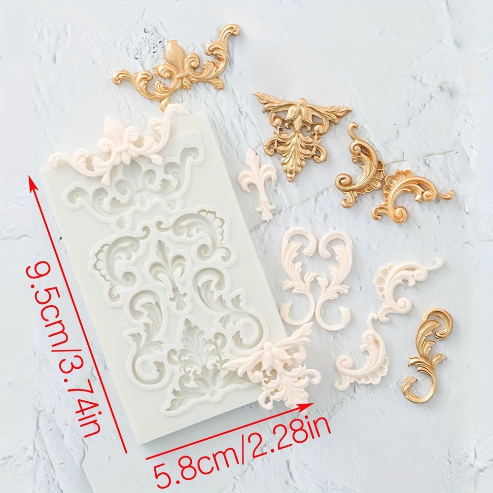Reusable -grade Cake Mold Compatible For Fondant, , Marzipan - Small Totem With Cupcake/cookie/ Decorations - Wedding, Birthday, Christmas, Easter Baking