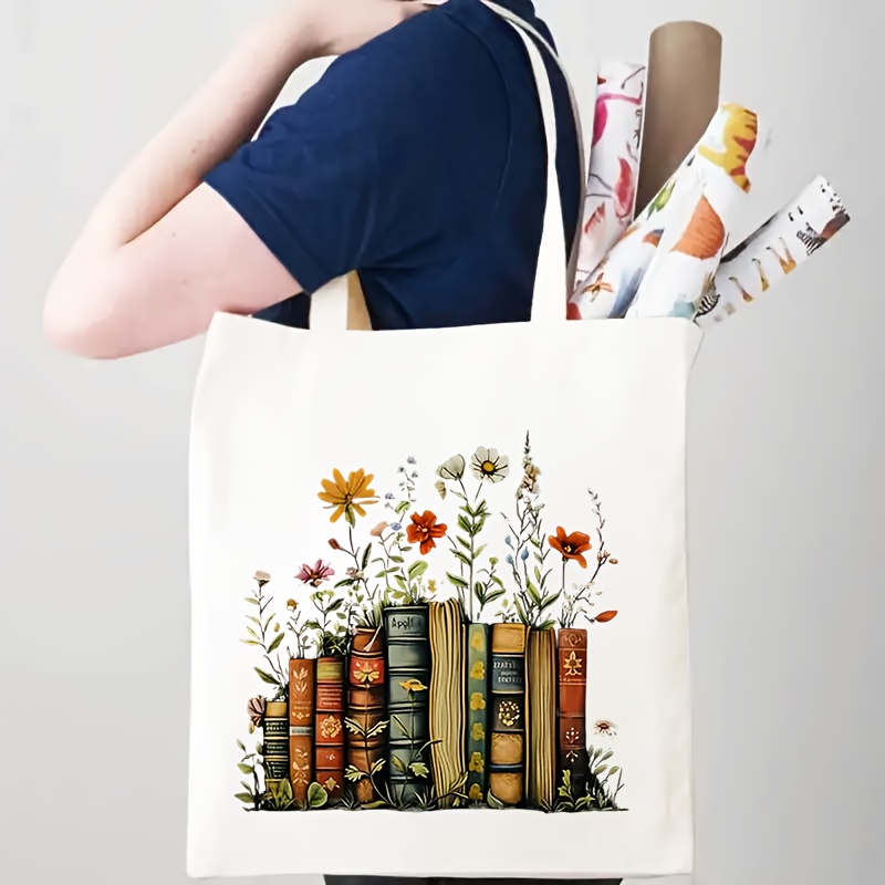 book tote bag sold on Temu United States