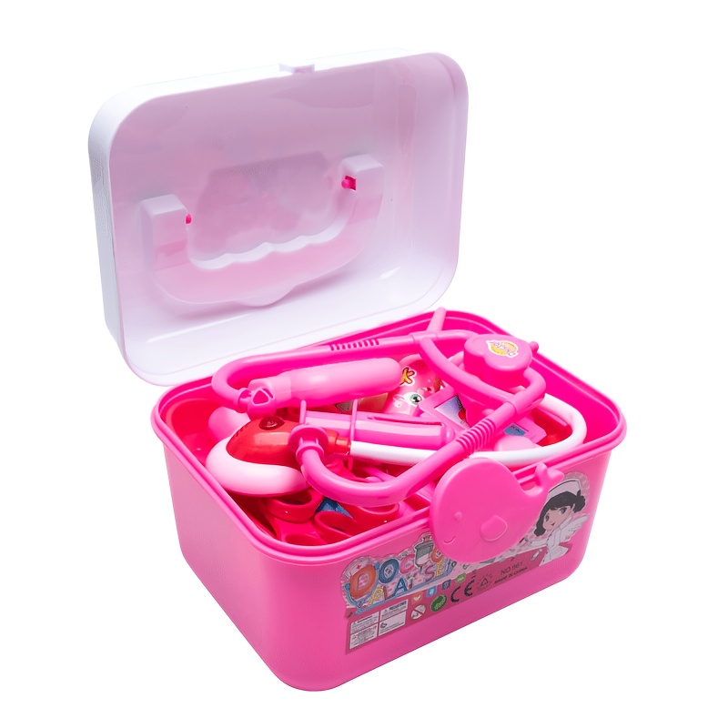 Roze serie doktersspeelgoed voor kinderen