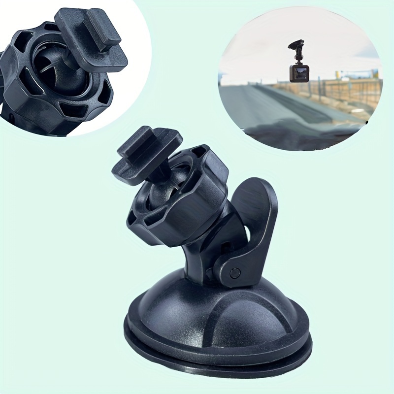 

Car Dash Cam Navigator Holder 360 Degree Rotatable Adjustable Suction Cup Holder, Universal Fit, Compatible With Camera Dvr