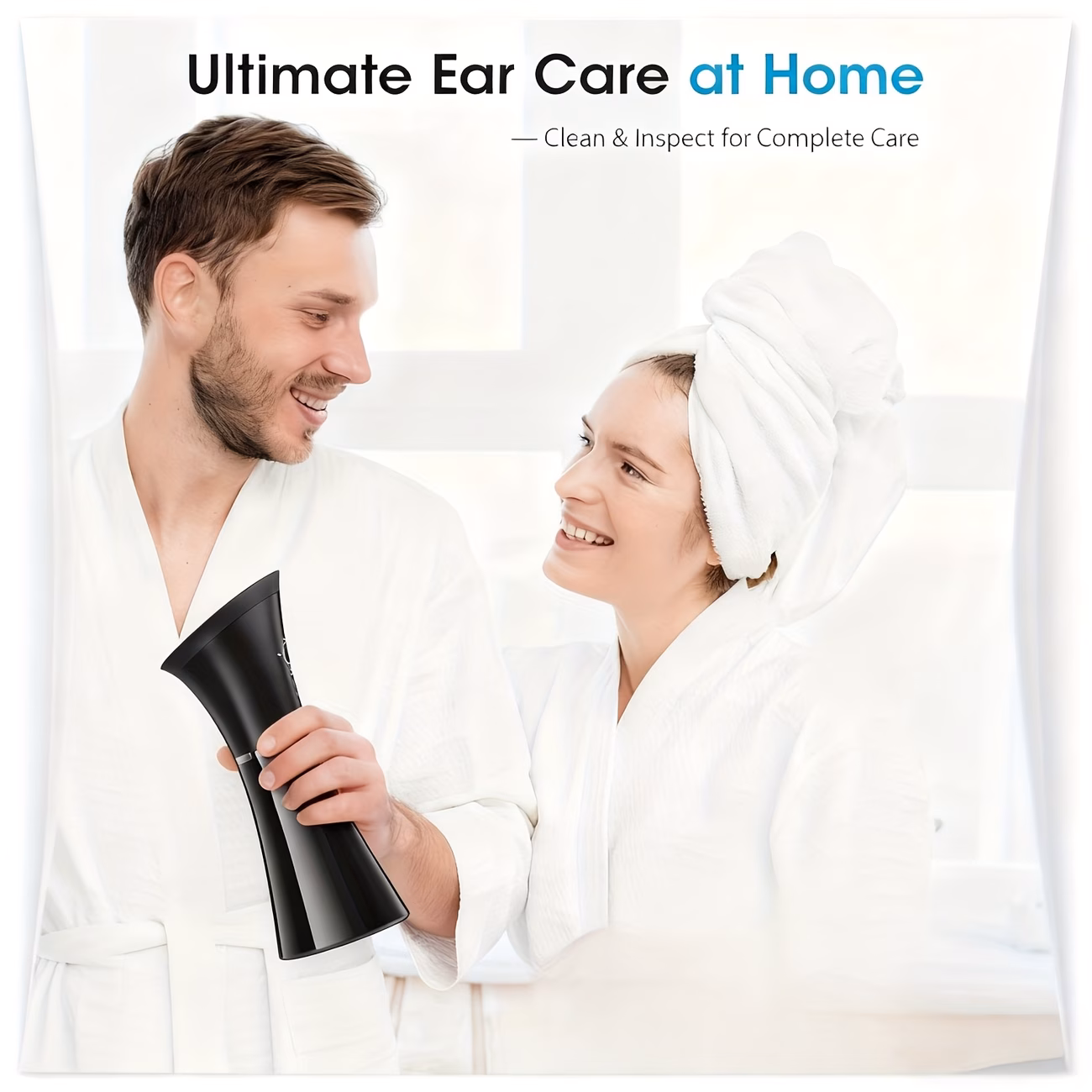 electric ear wax removal system with irrigation flusher 6 tips hydraulic ear cleaner kit with water temp sensor visual waste tank rechargeable usb dry dirty storage nozzle belt grade home care Product details 2