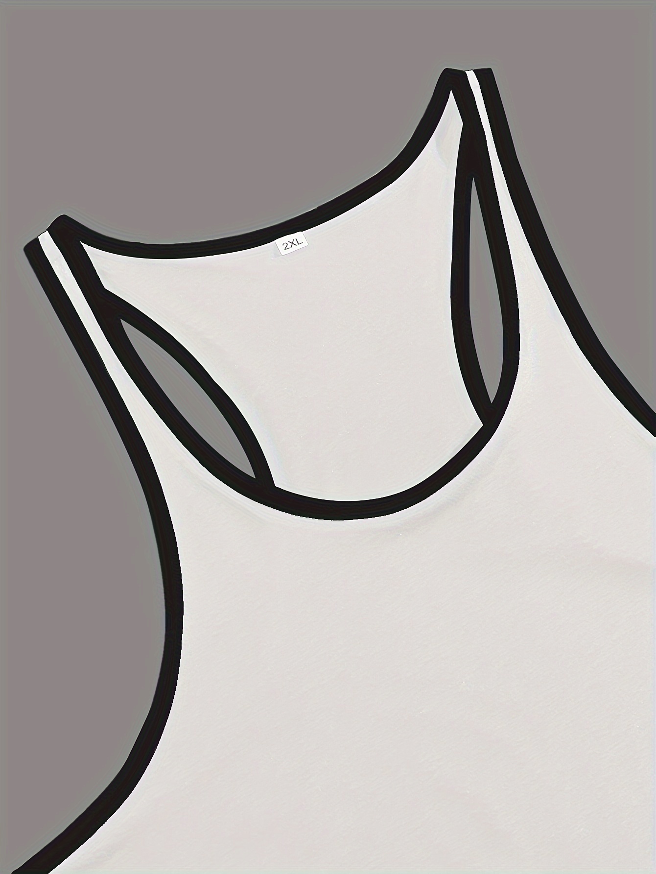 Men's Casual Solid Color Breathable Sports Tank Top - Quick-Dry Polyester Fabric, Stretchy Elastane Blend, Machine Washable, Ideal for Summer Activities and Casual Attire, Summer Tank Tops, PLUS SIZE