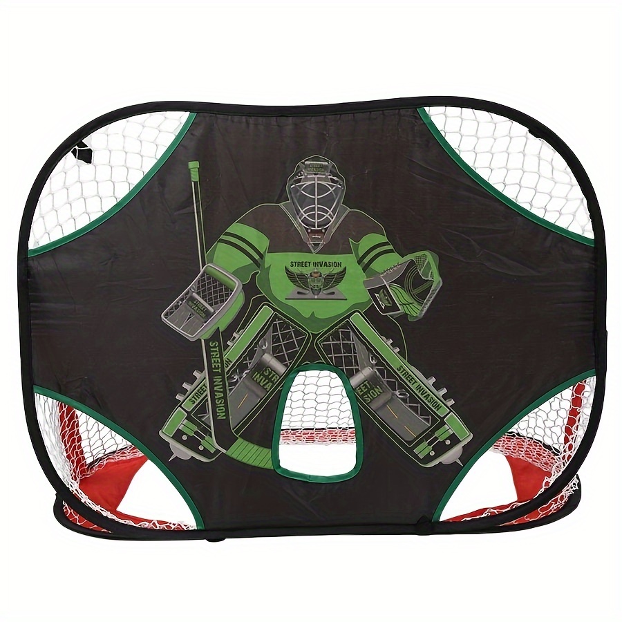 E-shop Eishockey Hockey Verschiedene Klappbares Fußballtor, Großes Schwarzes Netz, Outdoor-Sporttorrahmen