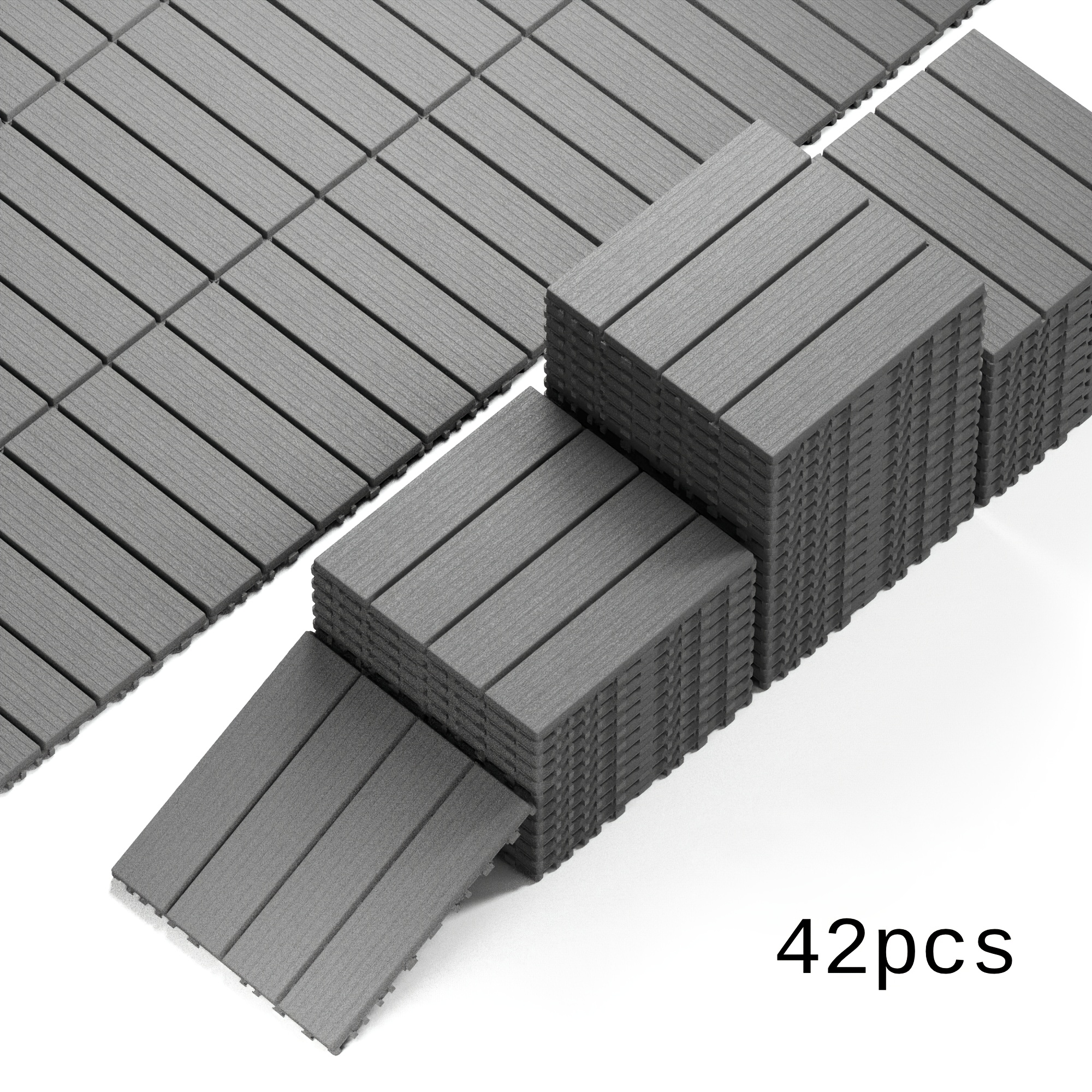 TEMU 42 dalles de sol imperméables à emboîter, utilisables à et à l'extérieur. Parfaites pour , les balcons, les cuisines et les de bain. pour les .