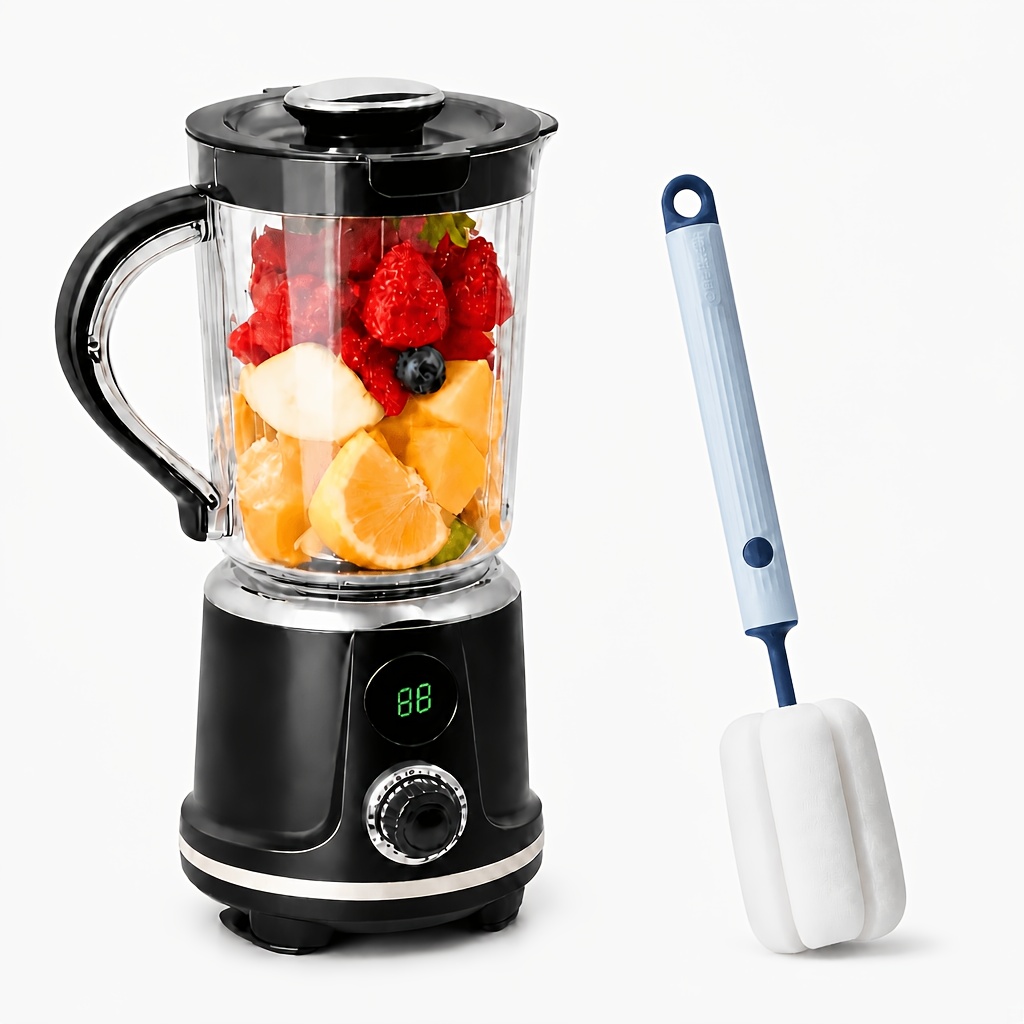TEMU Blender portable pour nourrissons 600 ml, tasse extracteur fil en acier inoxydable à 12 lames, extracteur personnel , adapté aux et à une