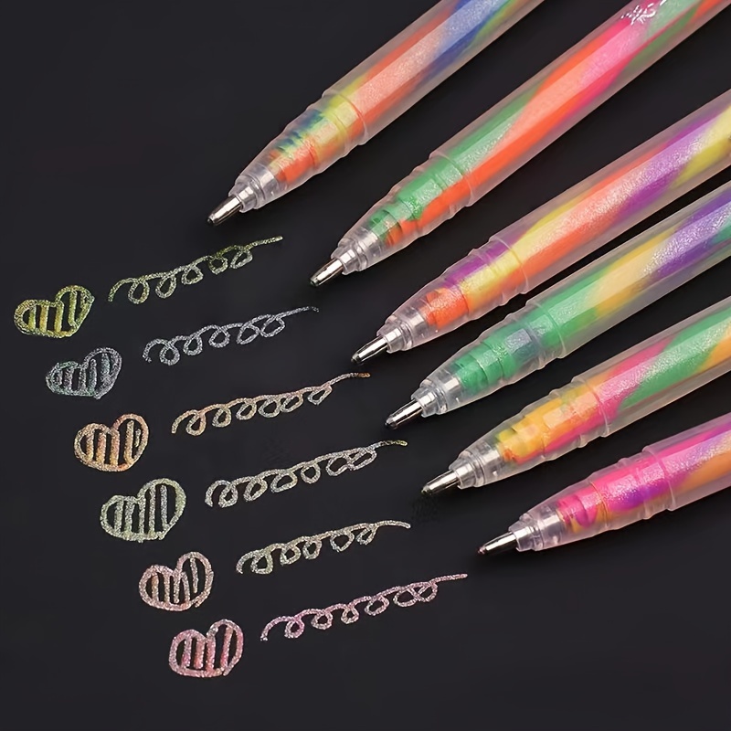 TEMU Multicolor Gel Pen Greeting Write Greeting Do 1.2mm Pastel