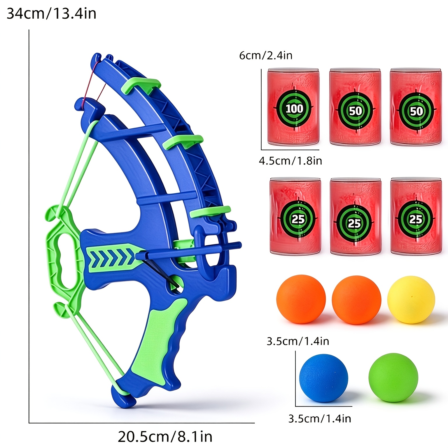 Image of 12pcs Game Set With Colorful Balls - Indoor/outdoor And Parent-child Interaction, Toys For Boys And Girls, Educational Soft Dart Toy , Halloween & Christmas & New Year Gift, , Balls In Random Colors