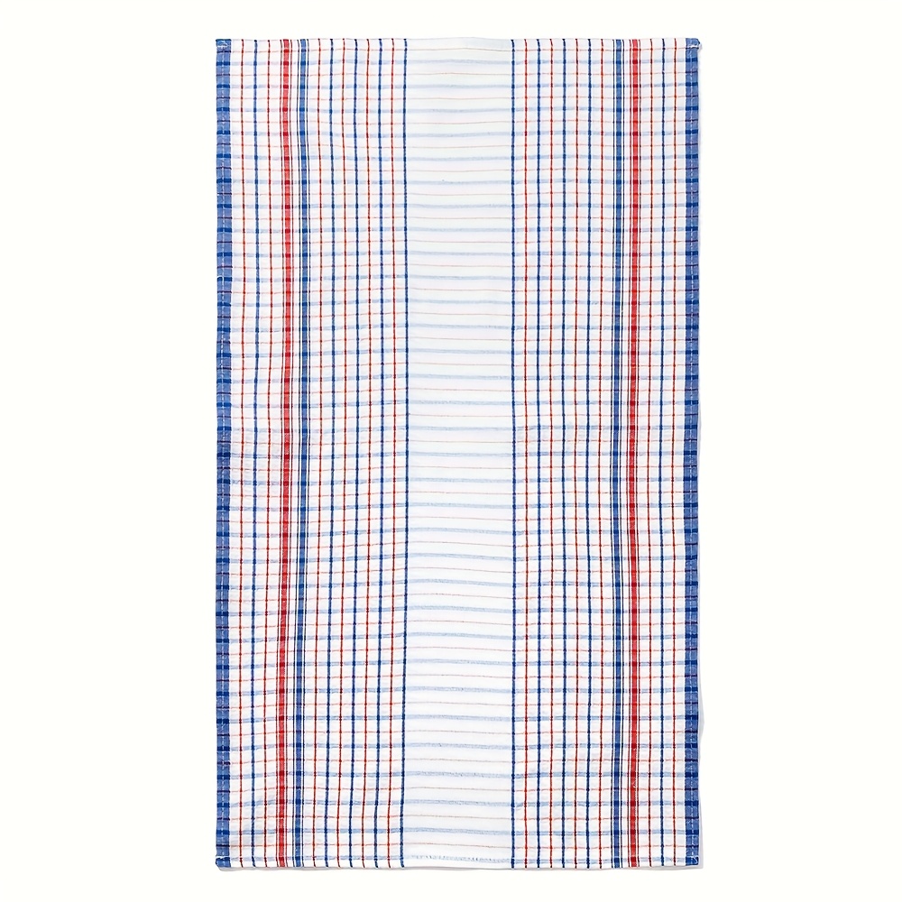 TEMU 1pc Kitchen Towels 45*80cm/17.71*31.49inch, Large Size Flatweave Dishcloth, Reusable Cleaning Cloths, Absorbent And Durable Dish Towels For