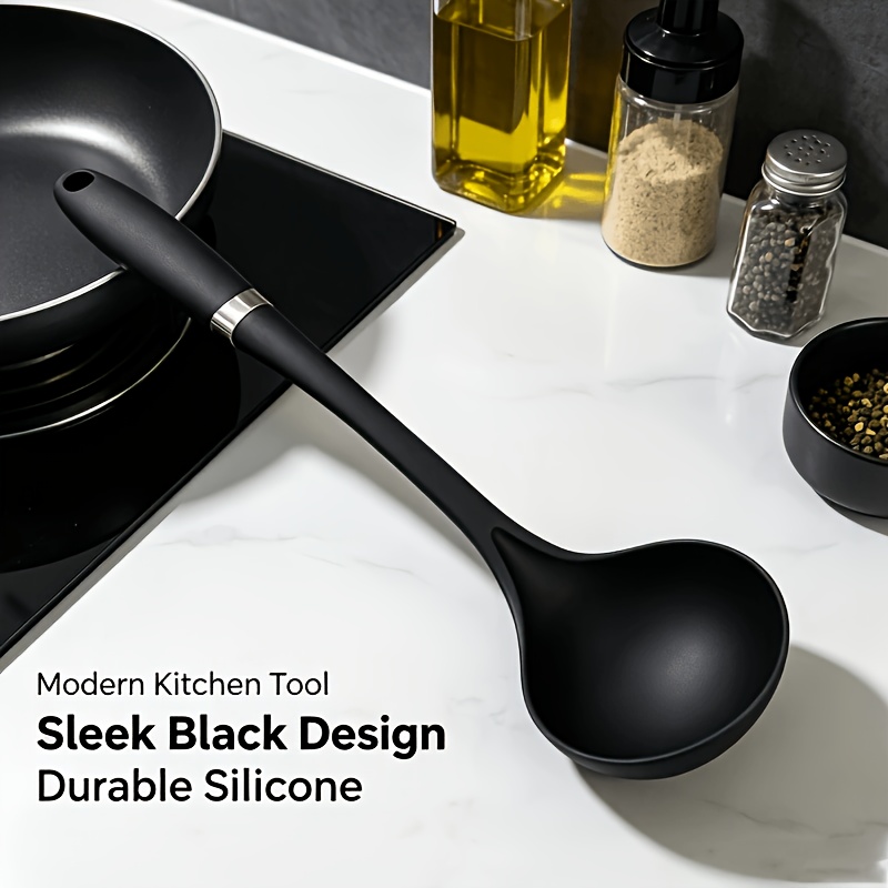 TEMU siliconen (ca. 13 inch) - Hittebestendige, anti-aanbak keukenspatel met ergonomische handgreep, ideaal voor koken en serveren - Perfect voor