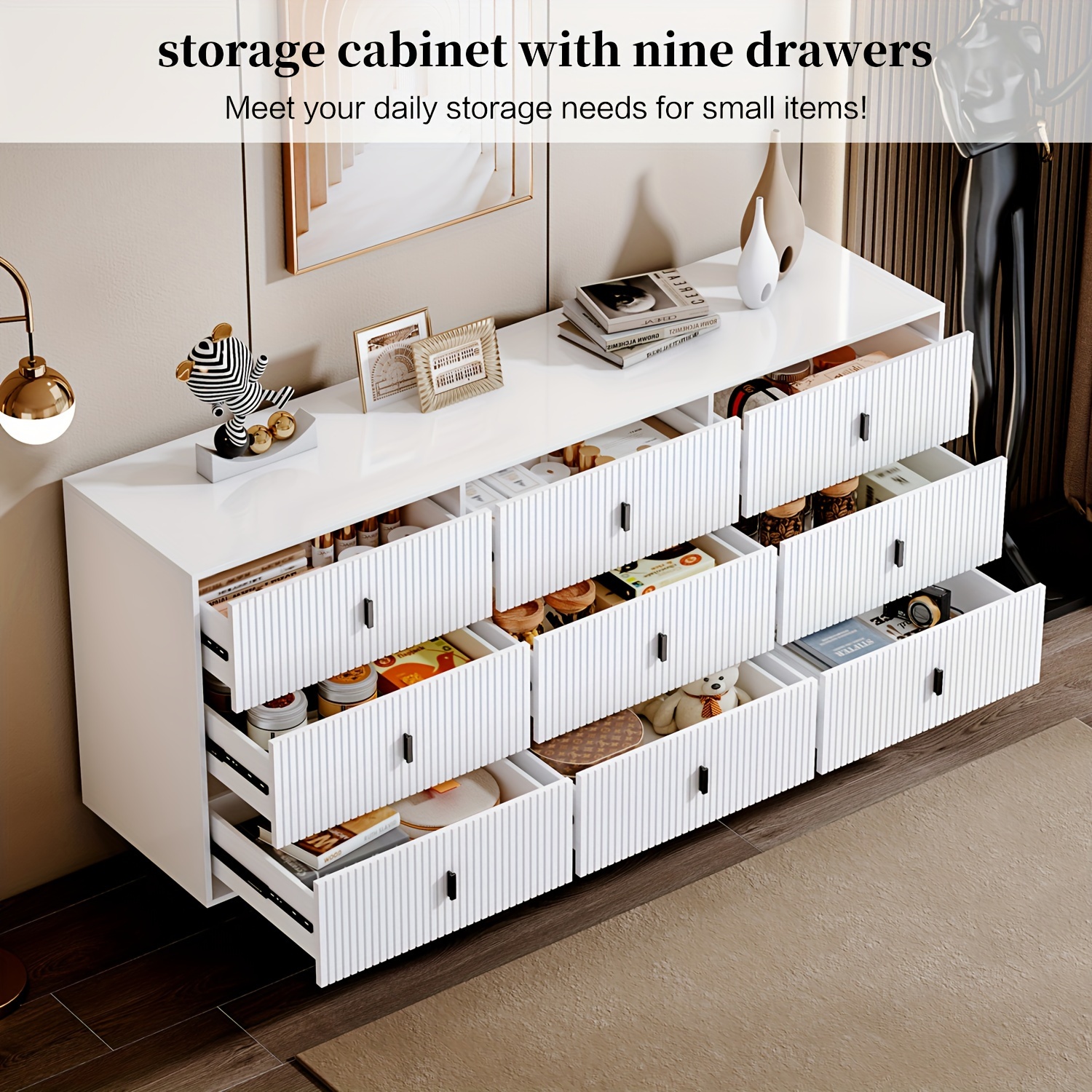 chinese dress ladies EstablishedLines: American Walnut 9 Drawers Long Dresser Credenza on  Bracket Feet Tomasville MINT!