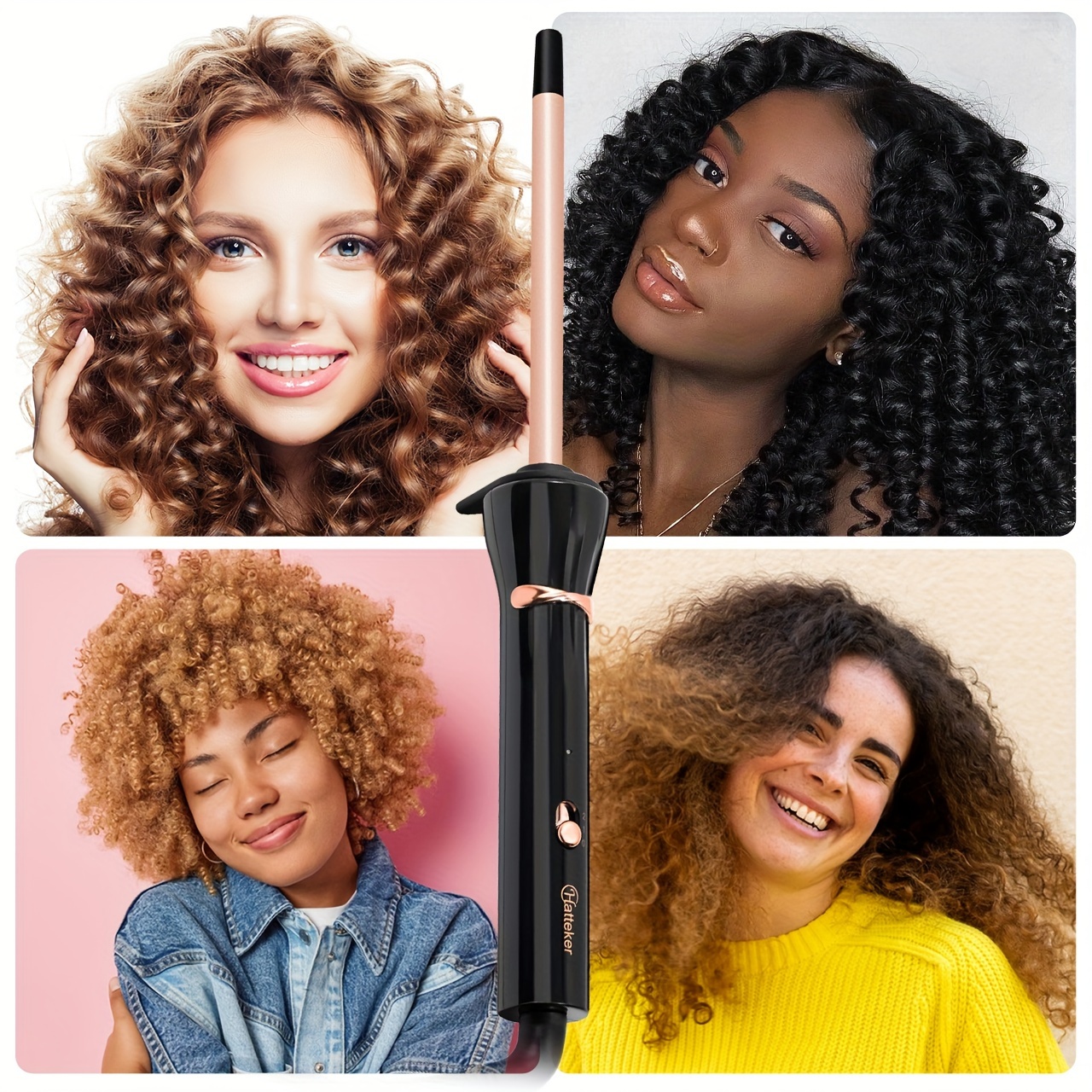 Styling Wand Elliptical Curling Wand Hair Babyliss Oval Curling