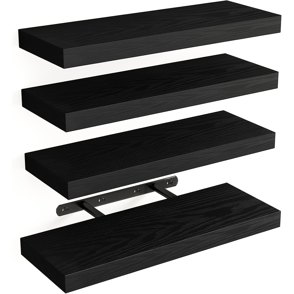E-shop Vier 40 cm Hängeleisten mit Metallhalterungen, stabile Gewichtsträger, maximale Platzausnutzung, einfache Installation, geeignet für