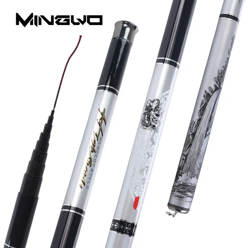 carp fishing cane pole Amazon.com: SUNESA Poles Telescopic Fishing Rod T800 Carbon Fiber Tele Spinning Rods 4.0lb Power Noctilucent Hard 3.9m Telescopic Fishing Rod : Sports & Outdoors 7 section Carbon Fiber Fishing Rods Carp