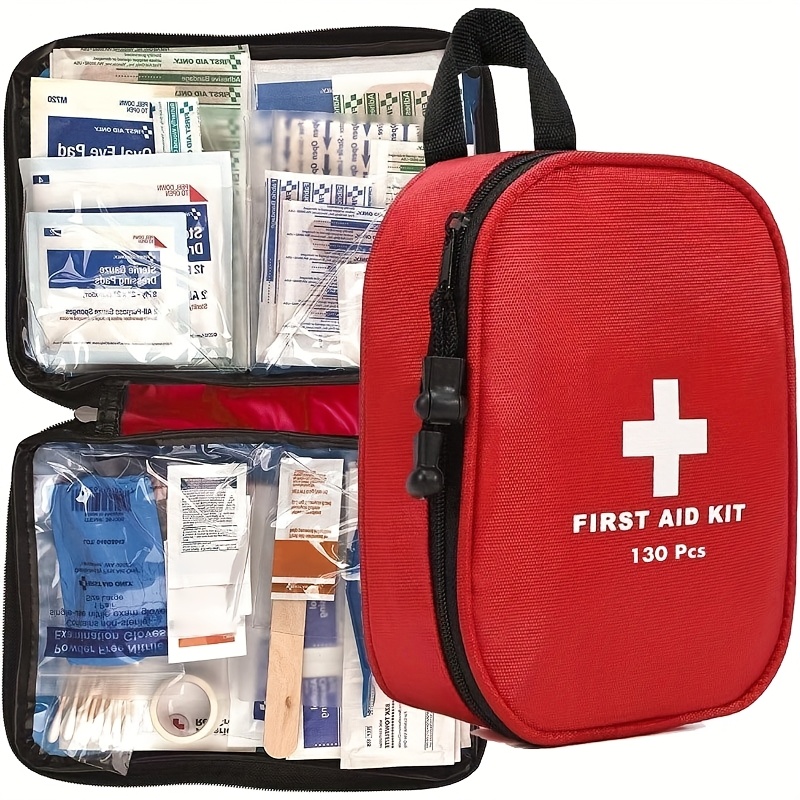 [First Aid] HEYMIX First Aid Kit | 130/280/556pcs | Travel, Emergency, Survival, Hiking, Family, Camping, Medical, Outdoor, Workplace, Home, Garage