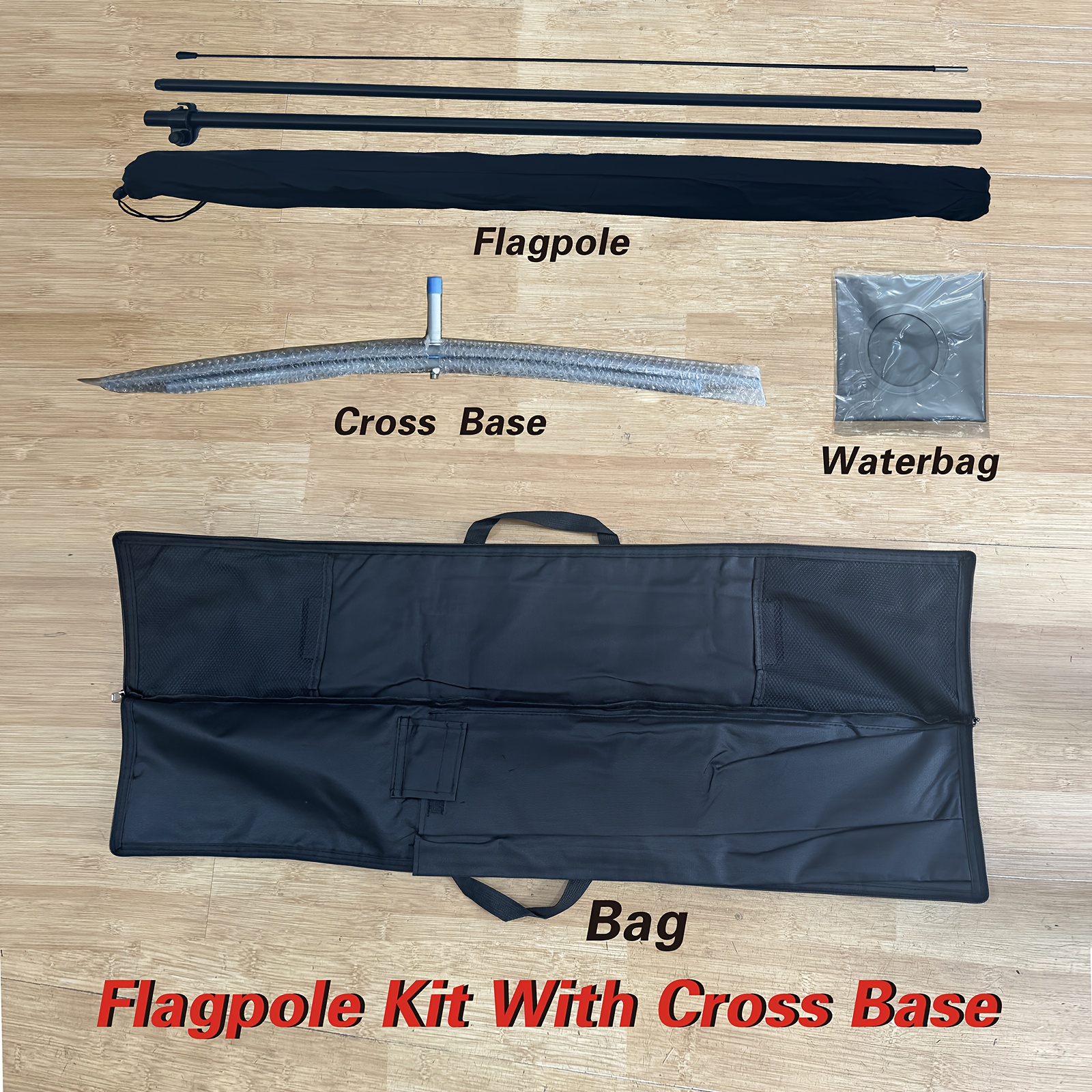 E-shop Federflagge Strandflaggenmast-Set, mit einer Masthöhe von 102,4 Zoll/260 cm, hergestellt aus hochwertiger Aluminiumlegierung und , leicht aber ,