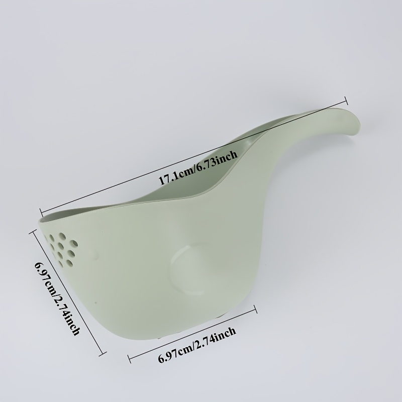 Image of Cute Whale Baby Bath Water Scoop Soft Head Hair Rinse Cup Shower Sprinkler Kids Bath Washing Cup Shower Nozzle Design Easy To Grip Shower
