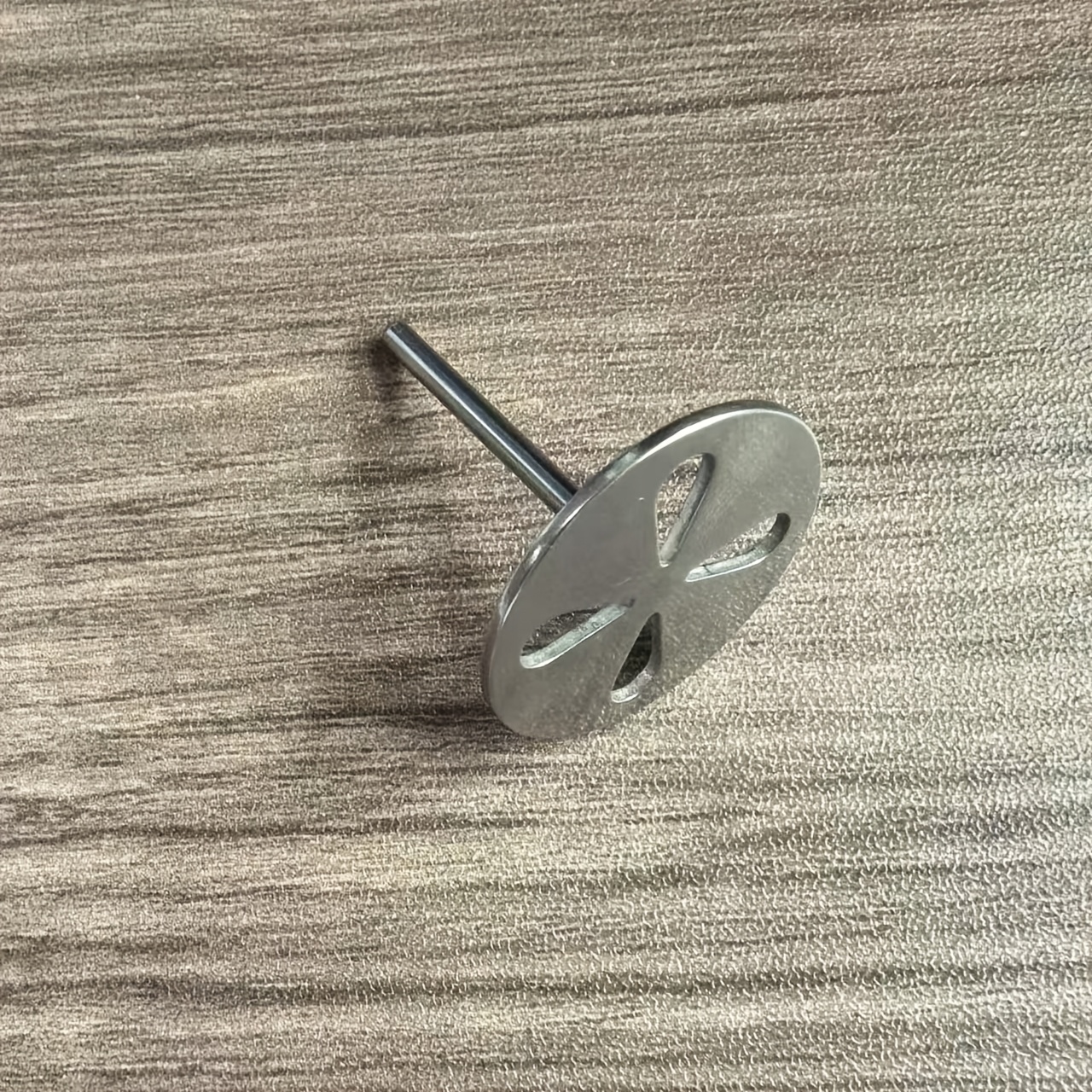 TEMU Nouveaux disques de papier abrasif en acier inoxydable, plaque métallique ronde, tête de ponçage pour ongles, améliorés, 20-25 mm