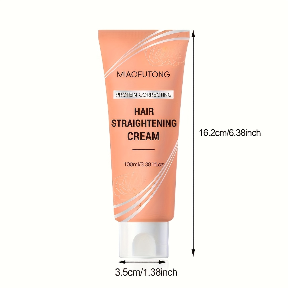 100ml Protein Straightening Cream for Frizz Control