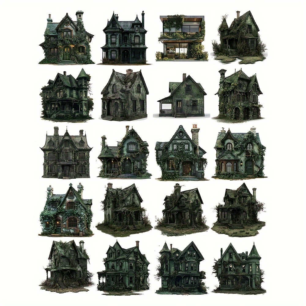 Gothic Stickers Pack For Diy Crafts Projects Scrapbooking Luggage Laptop Notebook Journaling Photo Album Decor Stationery Accessories Aesthetic Decoration Decals