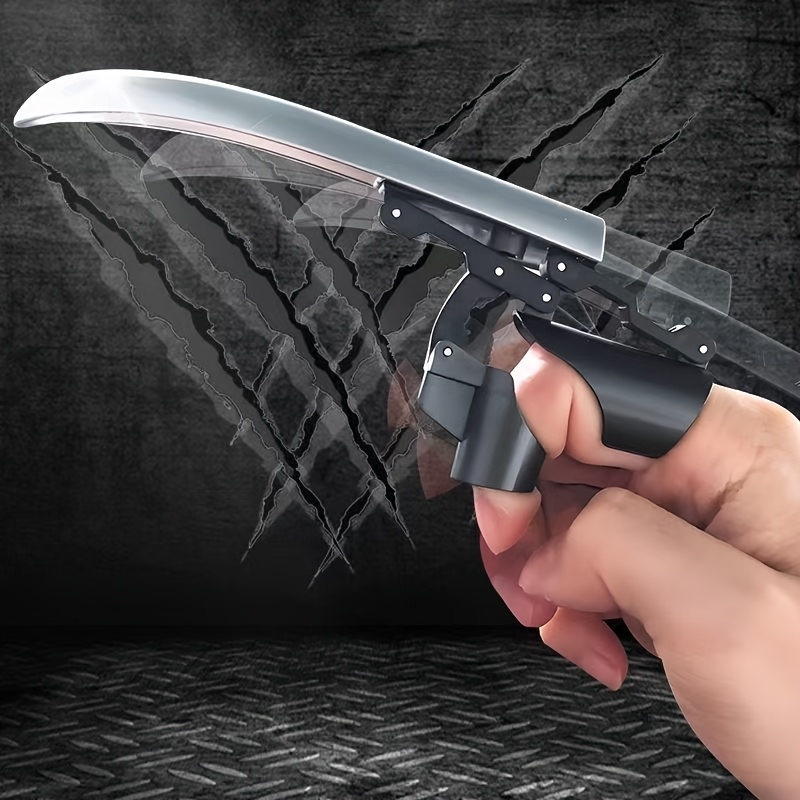 item picture creative retractable multi functional folding machine claw dog fruit creative finger tactile cool novelty toy