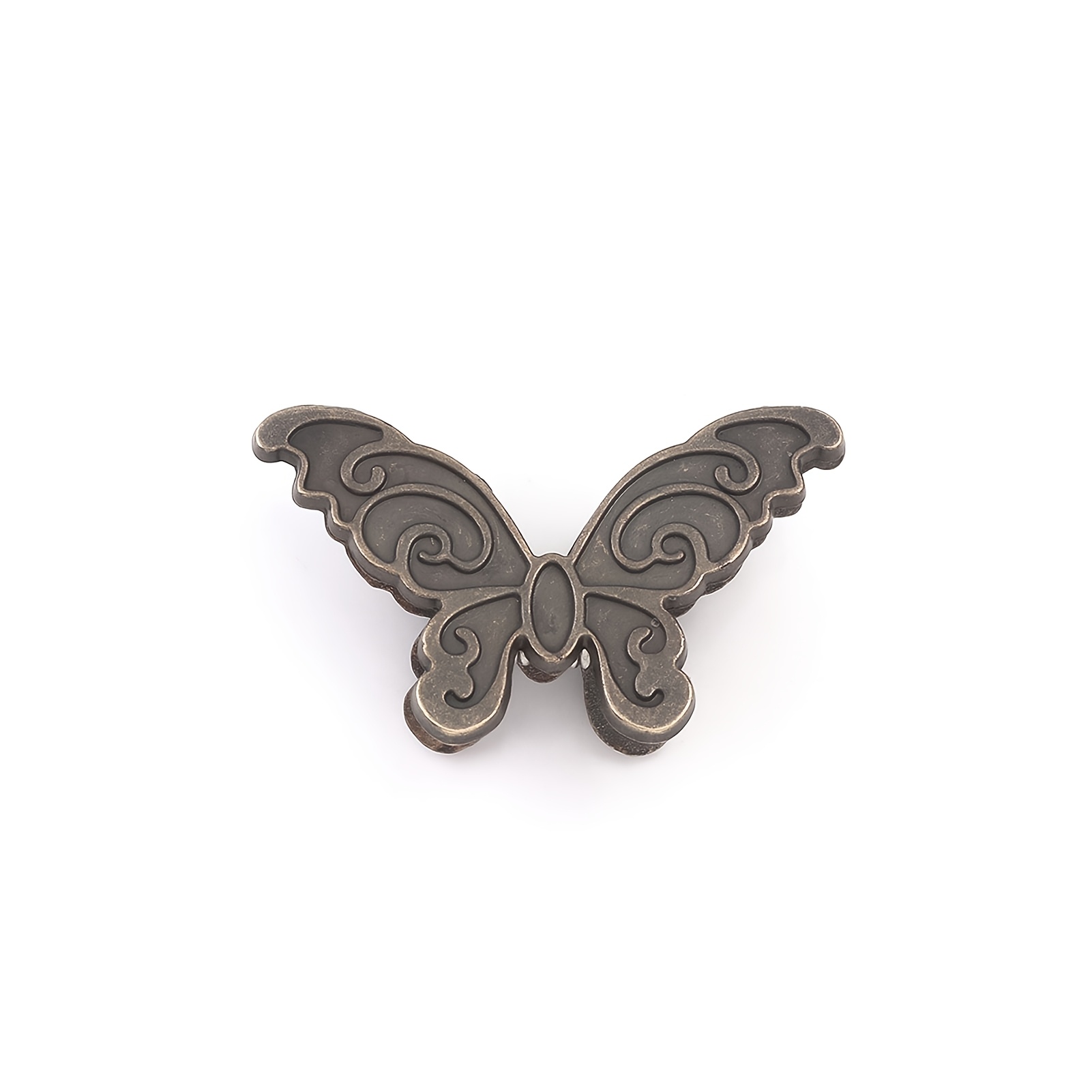 TEMU Verweerde vintage vlinder bladwijzerclip geschikt voor journaling, scrapbooking & planners - Bladwijzerpaginahouder met elegante retrostijl,