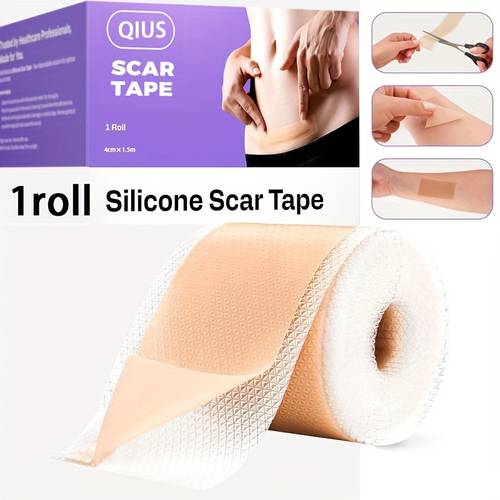 scar tape suitable for cesarean section and abdominoplasty scars essential post skin patch 4cm x 150cm 1 roll seamless roll