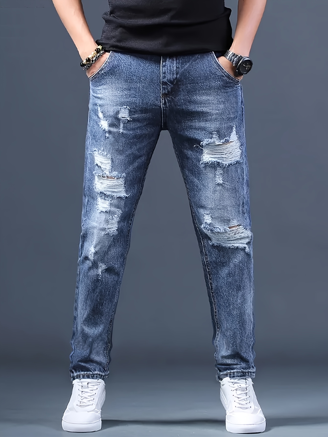 Dhgate Men's Denim Fashion 2018 *'S Jeans Straight-leg, Non