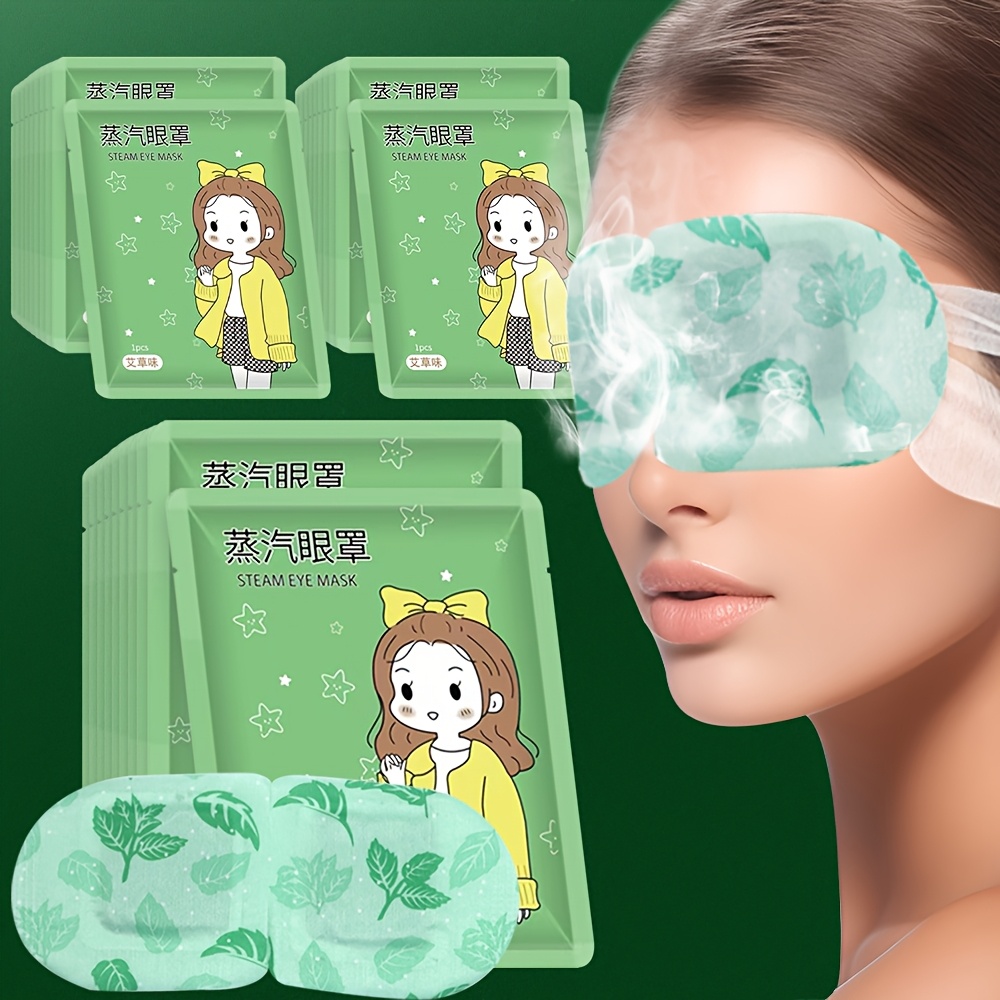 

30-pack Self-heating Masks, Disposable Moisturizing Sleep Eye Covers, Travel Napping Eye Pads, Types, -free, No Electricity Needed