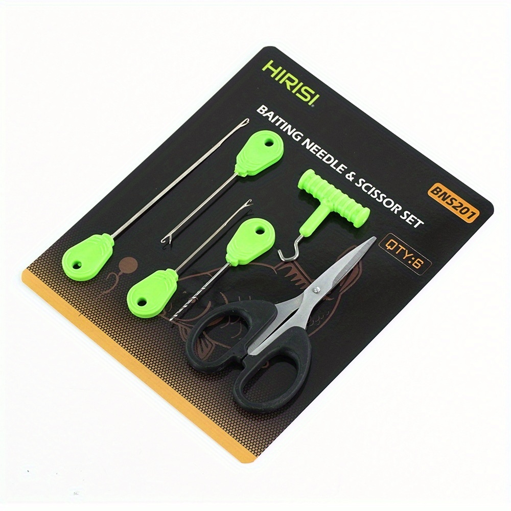 E-shop 6-teiliges Angelwerkzeug-Set, Karpfenangel-Zubehör-Kit, Köder in Kugelform im europäischen Stil K CARP, Unkrautfreier