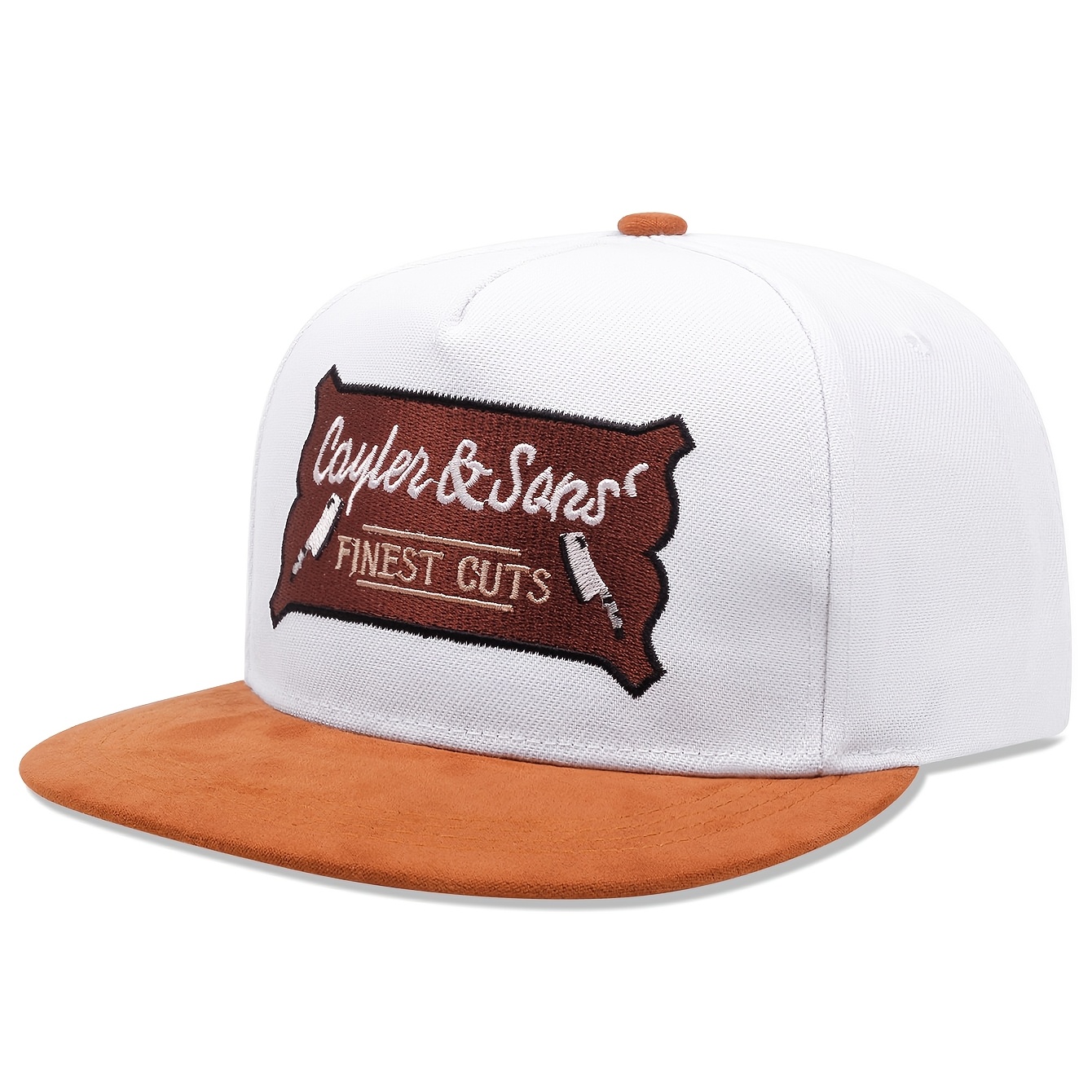 1pc Of Men's Letter Hip-hop Flat-brim Cap