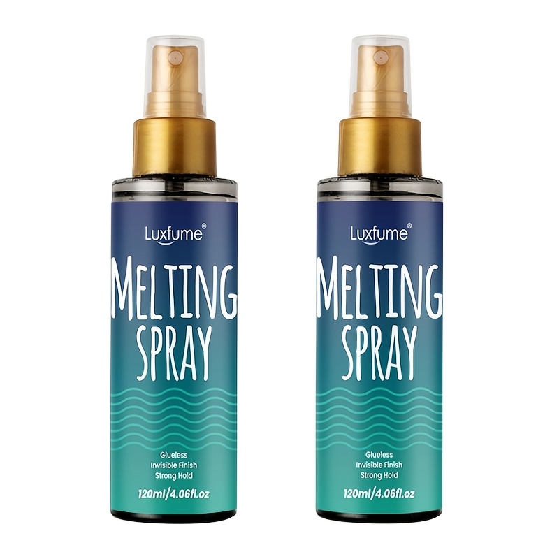 TEMU Luxfume Invisible Styling 2pcs, 120ml*2pcs Large Size, Long-lasting Hold, Frizz For Natural & Sleek Finish; Adds Volume & Textured Layers, For