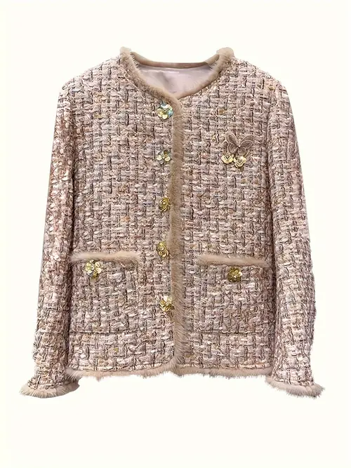 매우 멋진 민크 가죽 비치 다운 자켓, 스타일리시하고 고급스러운 느낌, 작은 향기로운 스타일 다운 자켓, 그리고 레트로 헤비 듀티 자켓 28312