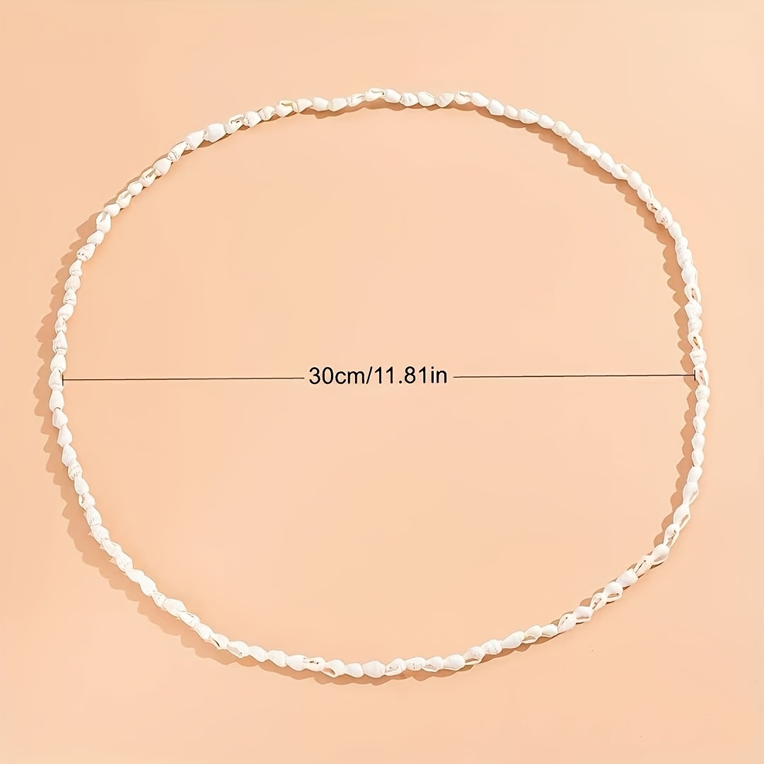 Women's Ocean Style Seashell Long Bracelet, Multi-Layer Wrap