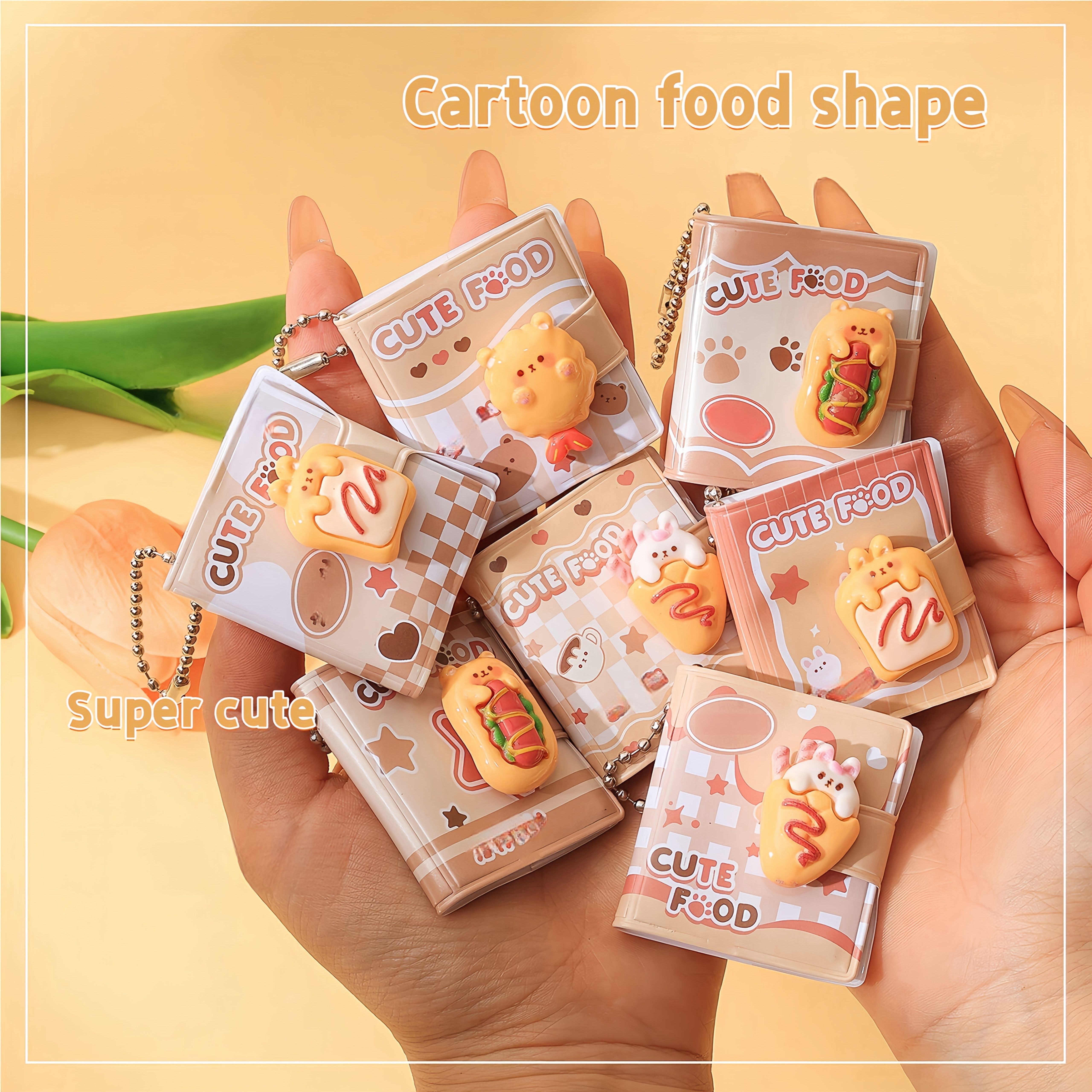 

2 -pendentifs de autocollantes, thème de animés alimentaires, , souple personnalisée, thème et alimentaire, américain, universitaires, les de papeterie scolaire et de , cadeau la rentrée scolaire.