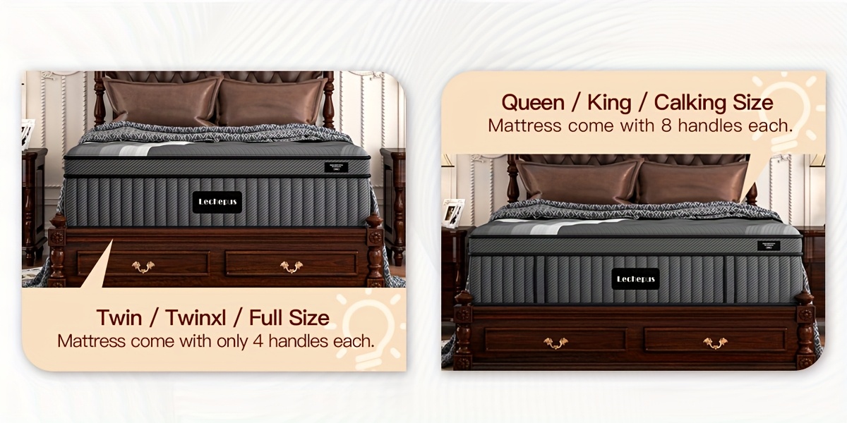 Lechepus Supportive Memory Foam Hybrid Mattress