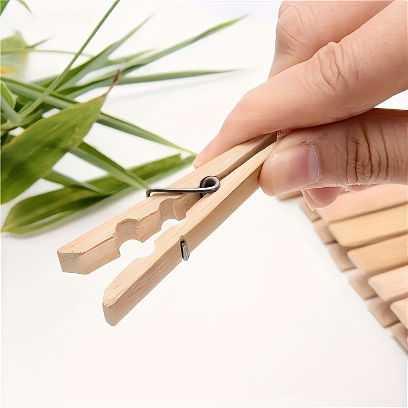 

20- Clothespins - , Windproof Wooden Laundry For Drying Clothes & , - & Use, Clothes