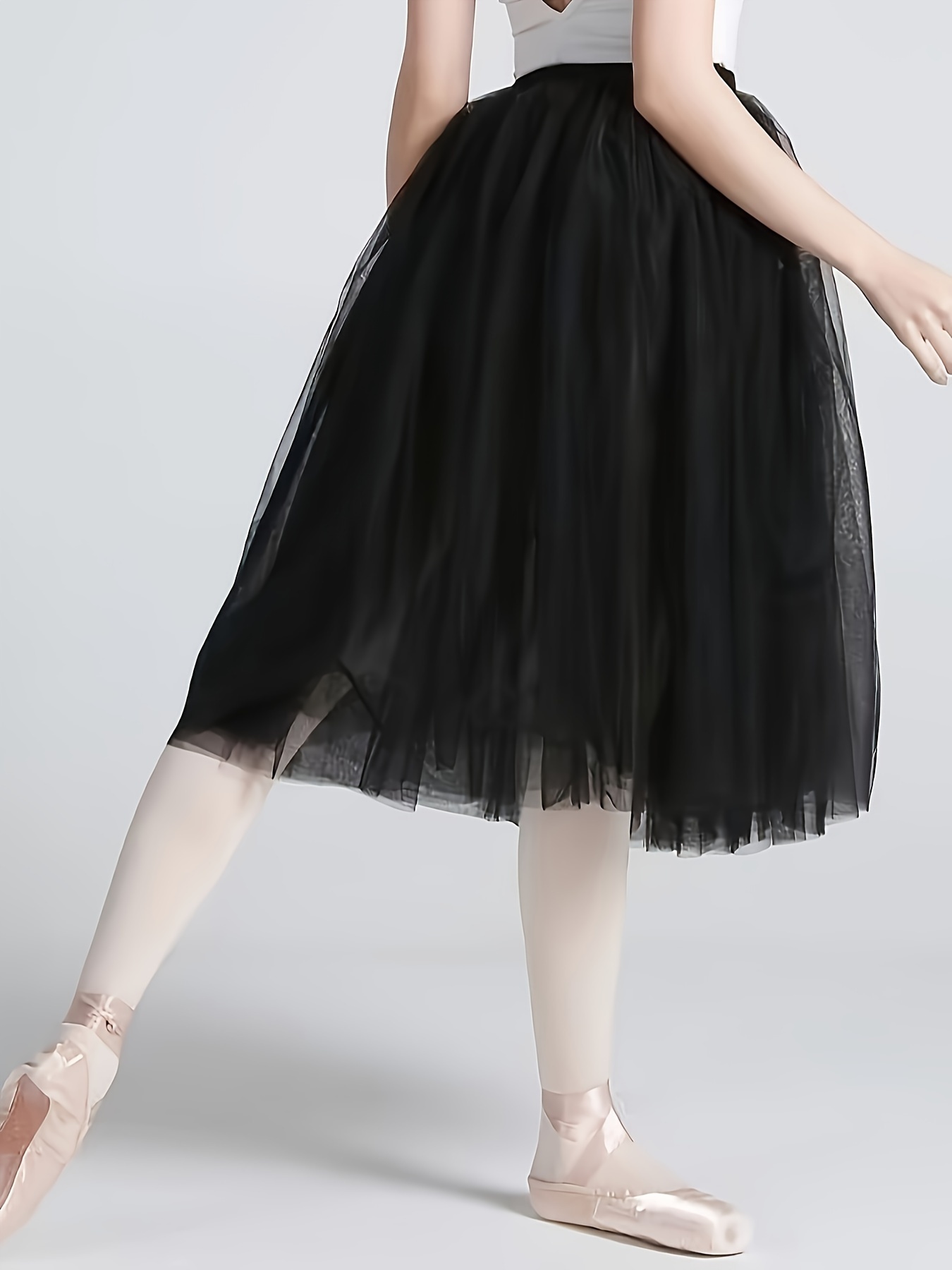 Jupe Tutu Tulle Ballet – Jupe Élastique Danse & Costume Pour Femme & Enfant – Idéale Halloween, Mariage, Licorne
